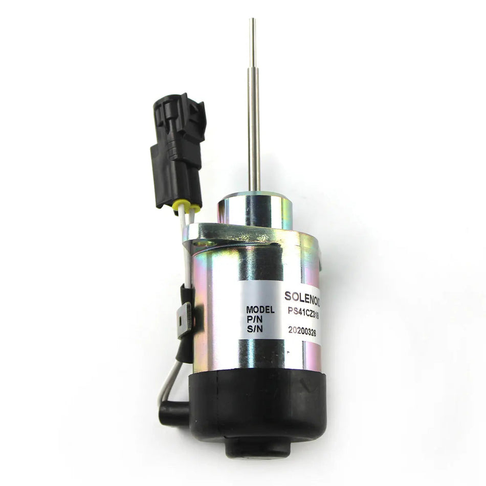 fuel shut-off solenoid PS41CZ318 for Kubota 325 Miller Mig Welder