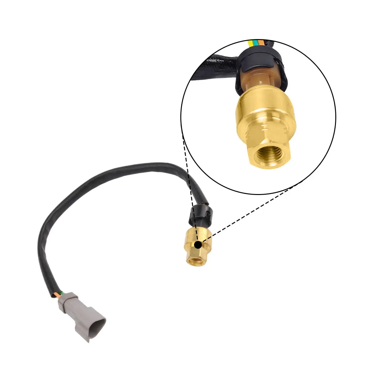 239-3478 pressure sensor for Caterpillar C11 C13 C15 Engine 349D 390D Excavator - image 3