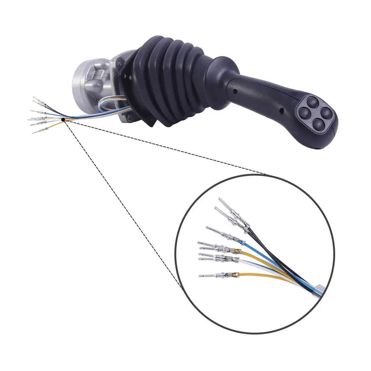 remote control valve joystick handle 14557294 for Volvo Excavator EC160D EC180D - image 3