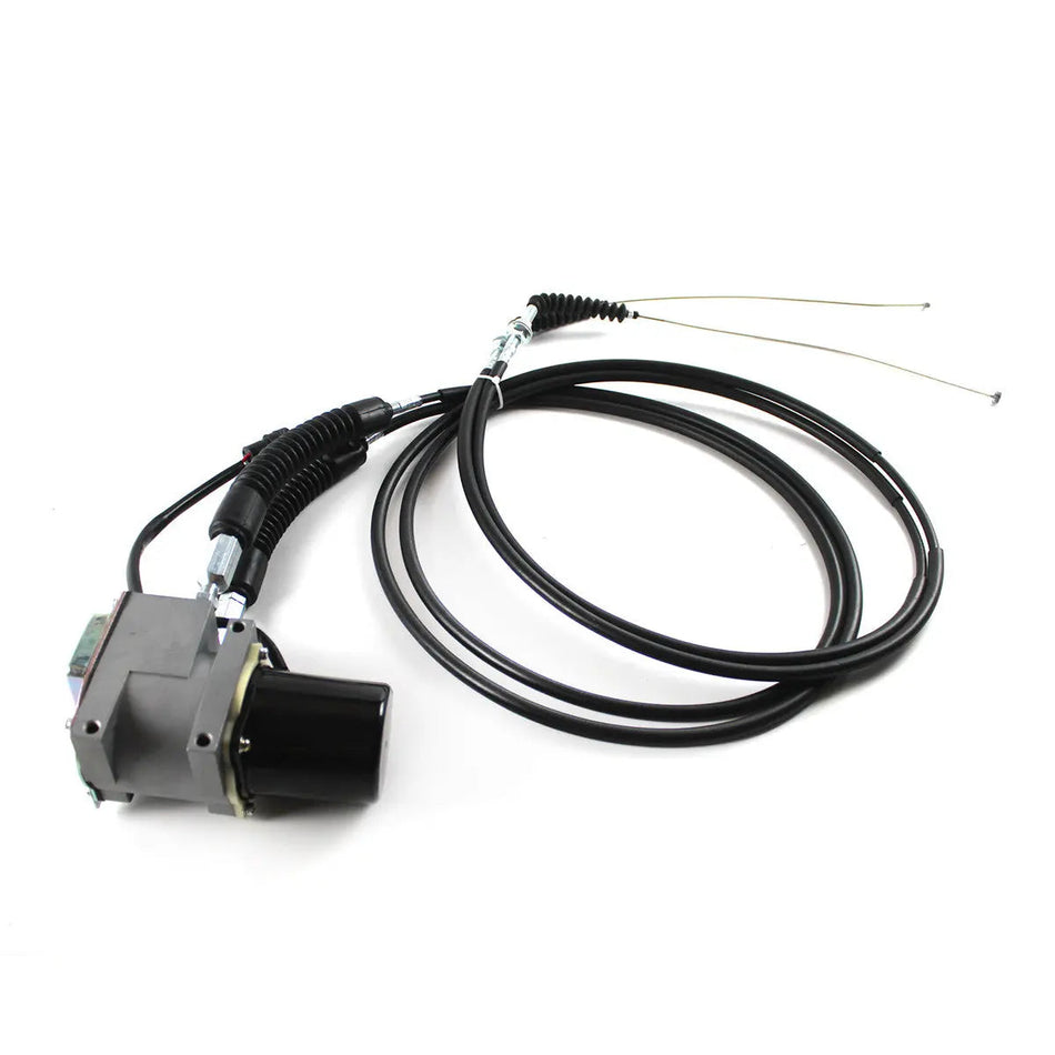 7Y-3913 Throttle Motor Actuator Assembly with 2 Cables 5 Pins for Caterpillar Excavator 320 320L
