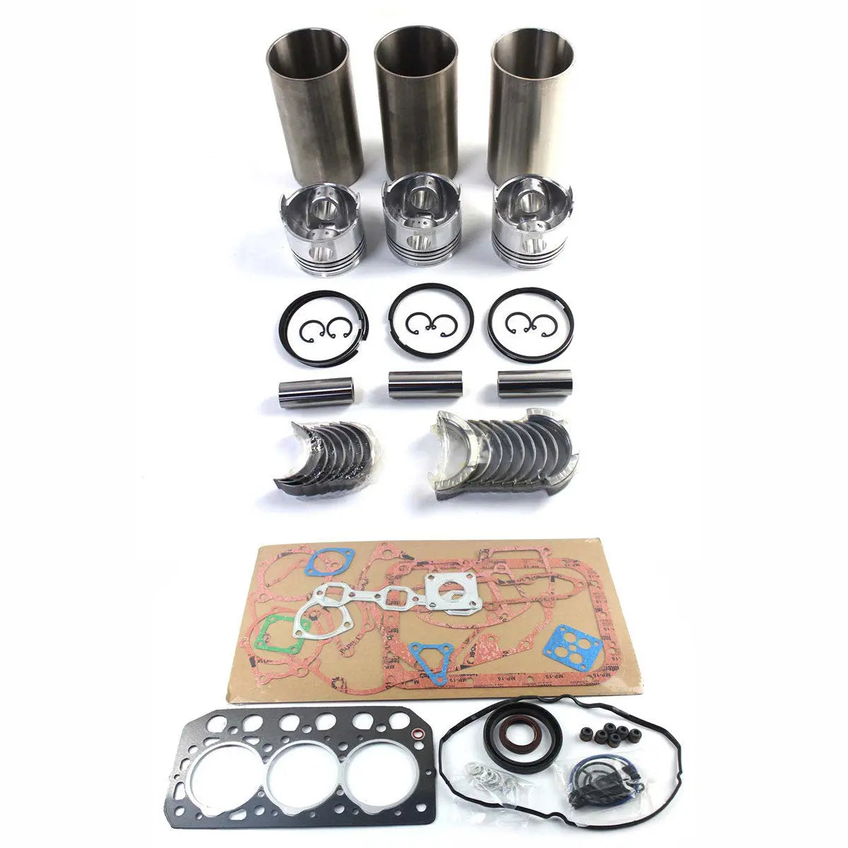 S3L S3L2 Engine Overhaul Rebuild Kit for Mitsubishi S3L2 S3L EB250 EB300 EB306 - image 5