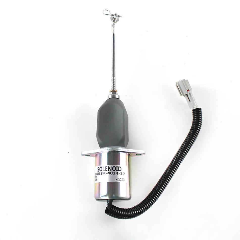 fuel shut-off solenoid SA-4014-12 for Cummins Mitsubishi Excavator