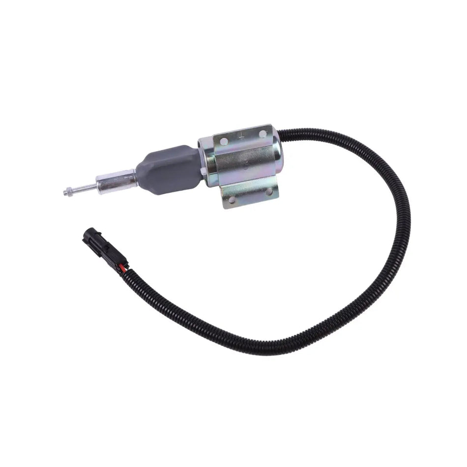 fuel shut-off solenoid SA-4348-12 for Cummins 6C 8.3 Engine - image 2