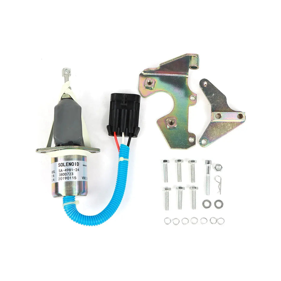 fuel shut-off solenoid SA-4981-24 for Cummins Diesel Engine