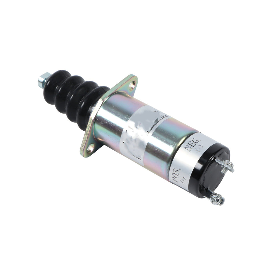 fuel shut-off solenoid 1502-12D6U2B2S2A for Caterpillar Skid Steer 216 226 236 246 - image 2