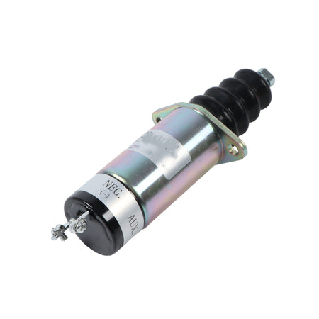 fuel shut-off solenoid 1502-12D6U2B2S2A for Caterpillar Skid Steer 216 226 236 246 - image 3