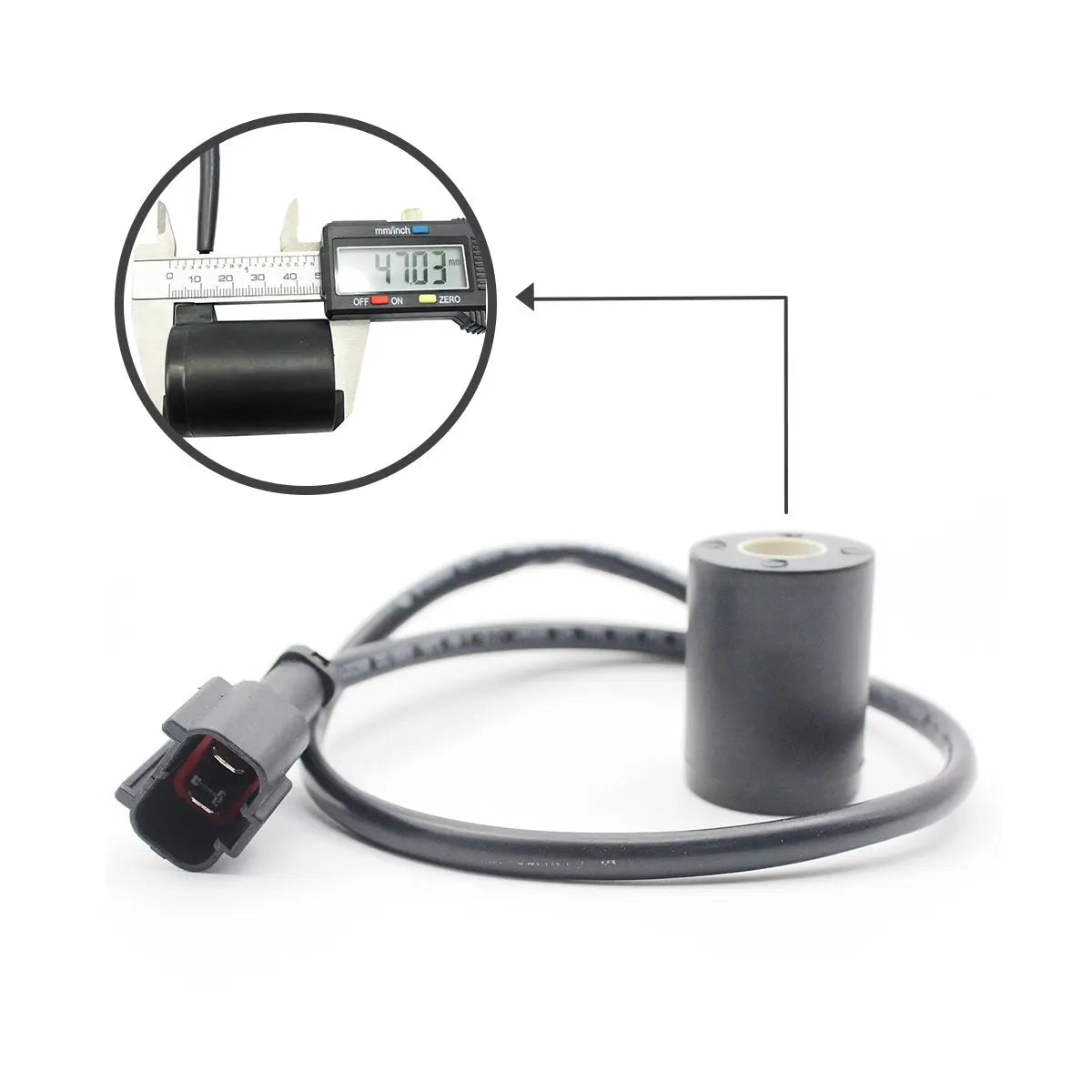 Topsealkit solenoid valve coil, for Komatsu PC200-6 6D102 PC210-6 PC220-6 Excavator - image 3