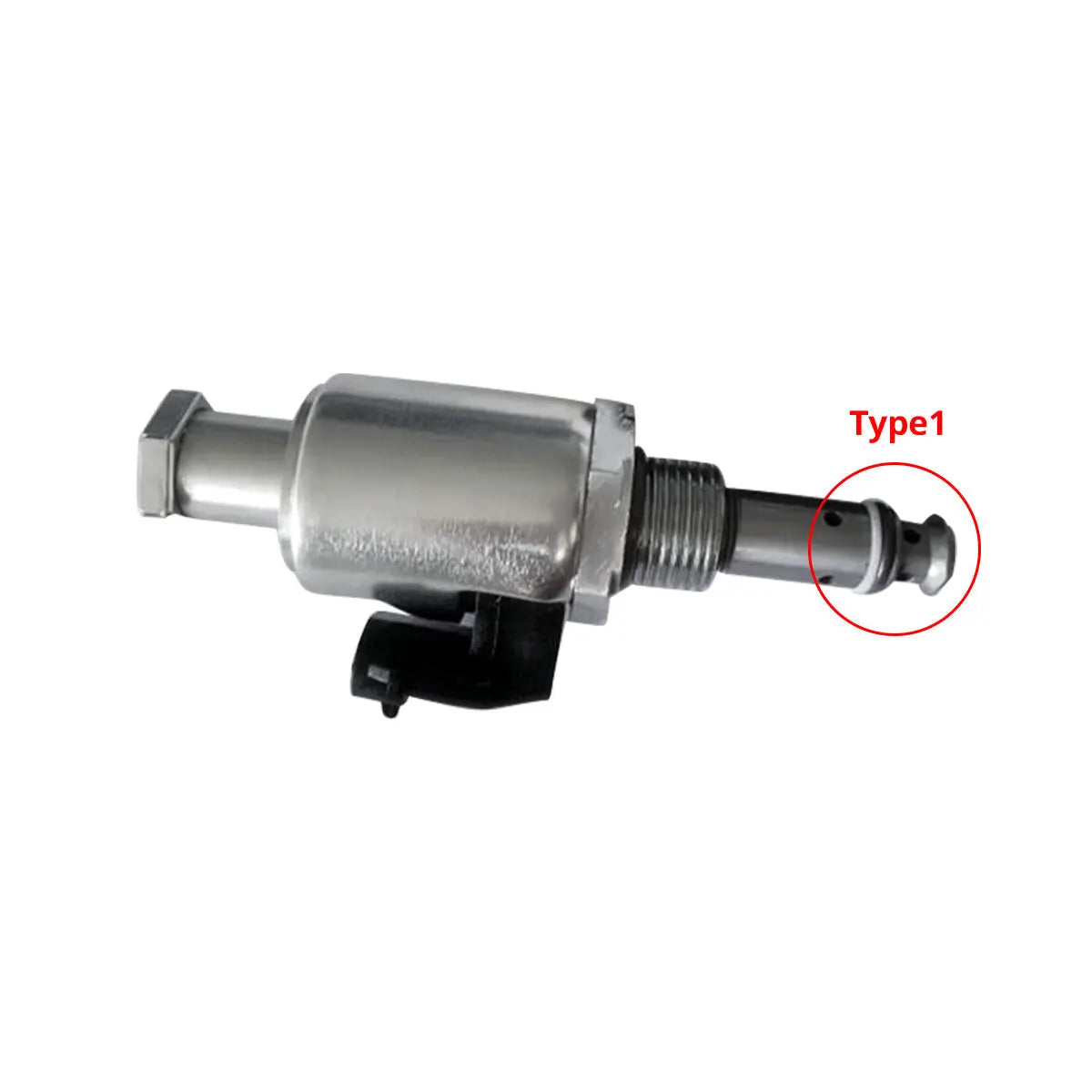 fuel shut-off solenoid 122-5053 for Caterpillar E325C 3126B 120H Excavator