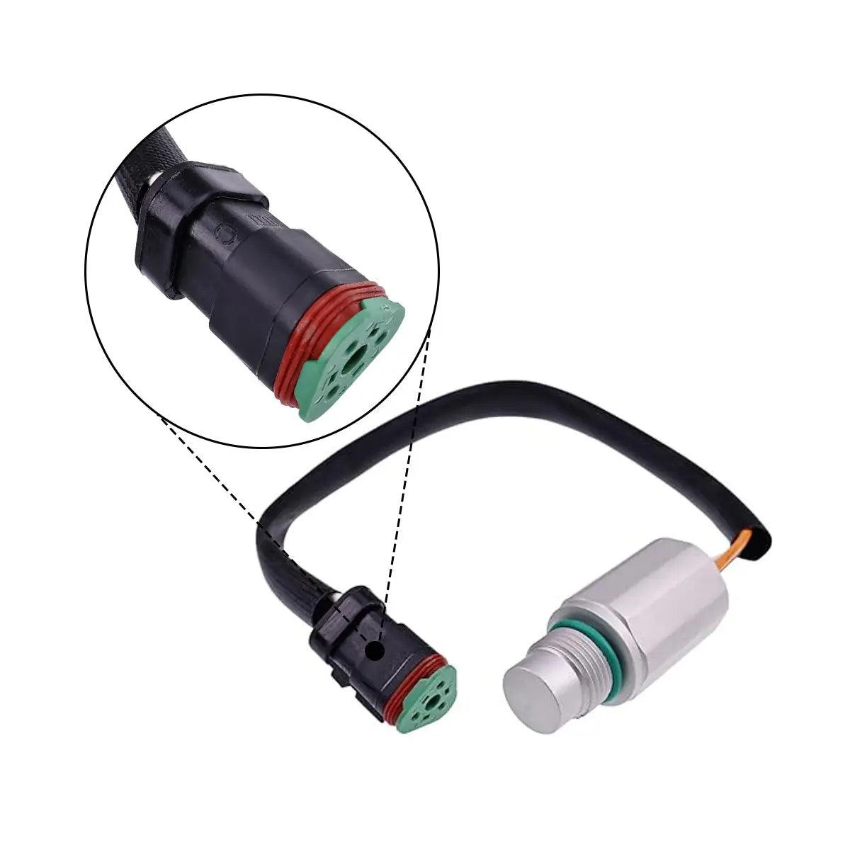 265-9033 pressure sensor for Caterpillar Excavator 345B 5230B Engine C-10 - image 2