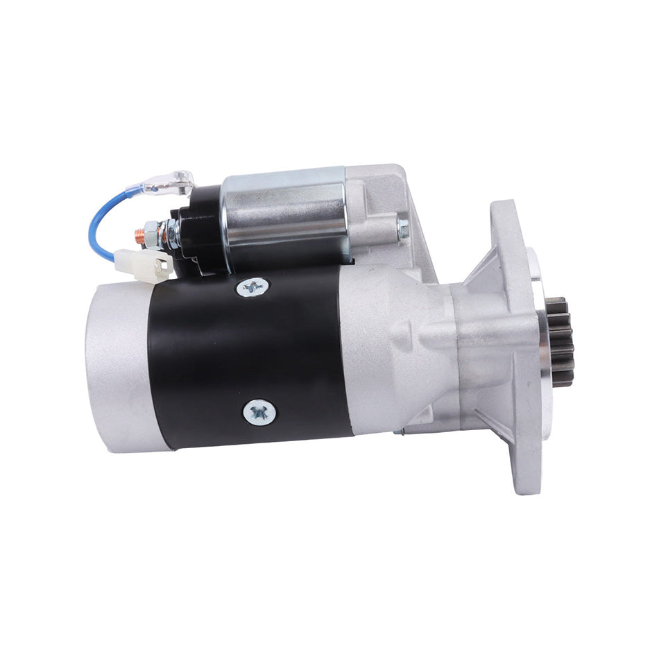 Engine Starter Motor Assembly 12915077010 129150-77010 S114408 12V 15T 1.6kW for Yanmar Engine 3TNB80U 3TNB82U 3TNB84U