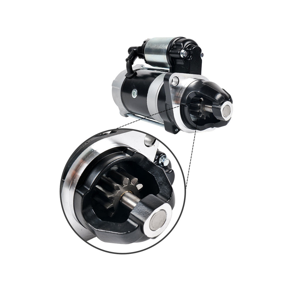 QDJ1309-K starter motor for Foton 404 Tractor - image 2