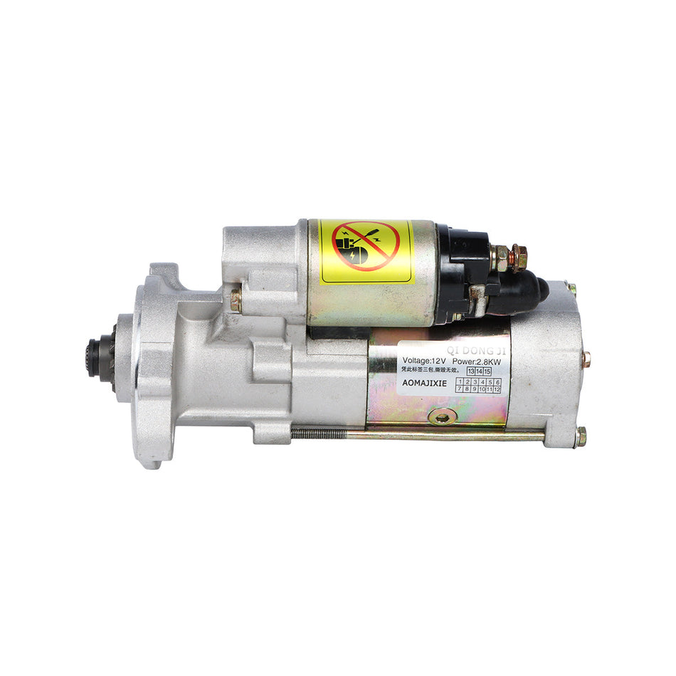 Engine Starter Motor Assembly 12V 11T 3.2KW M008T77071 for Isuzu Engine 4JB1 Daewoo Excavator DH55