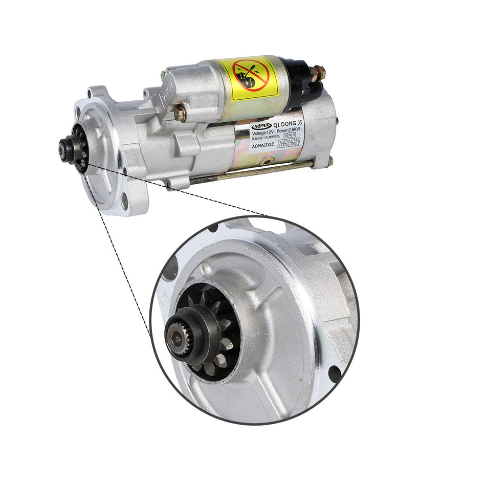 Topsealkit M008T77071 starter motor, for Isuzu Engine 4JB1 Daewoo Excavator DH55 - image 2