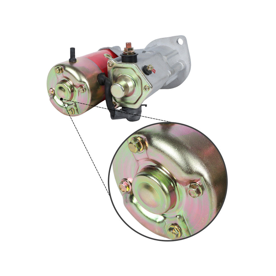 600-863-3210 starter motor for Komatsu Excavator PC60-7 PC130-7 - image 2