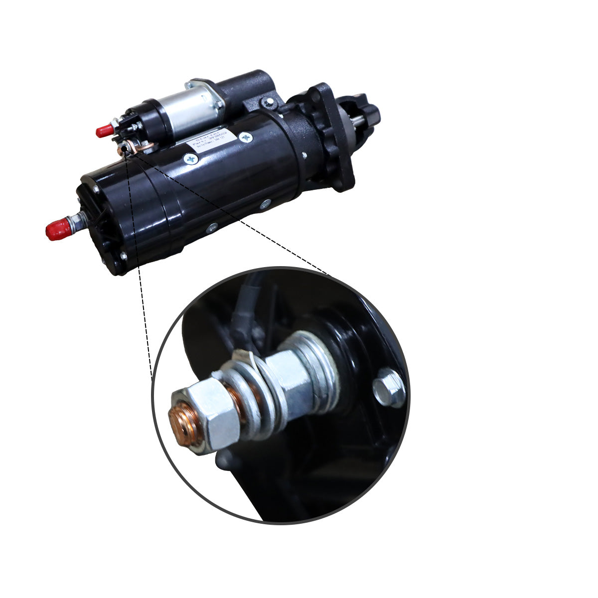 starter motor 3938502 for Cummins Engine 6CT8.3 - image 3