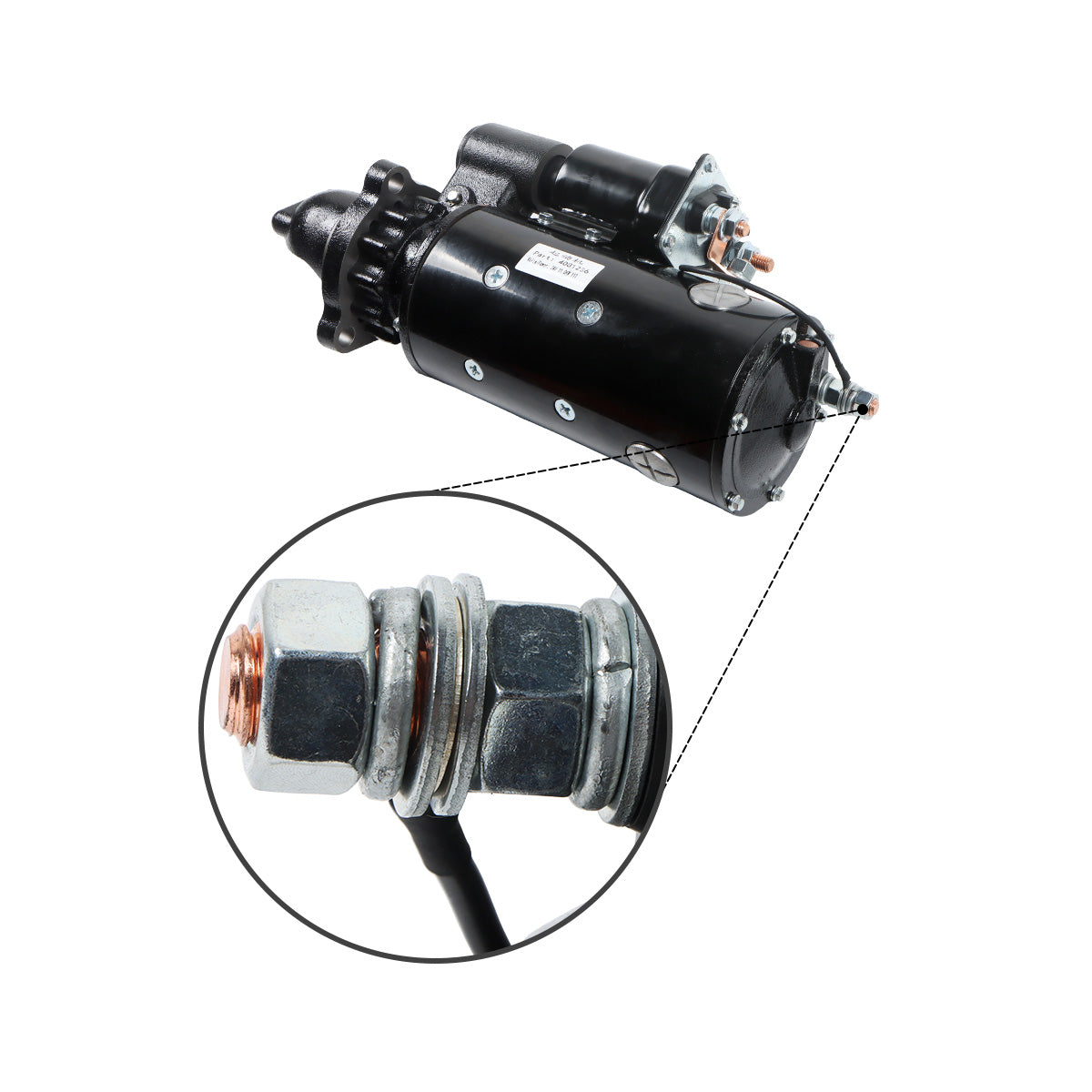 Topsealkit 4081236 starter motor, for Cummins QSK19 Engine - image 3
