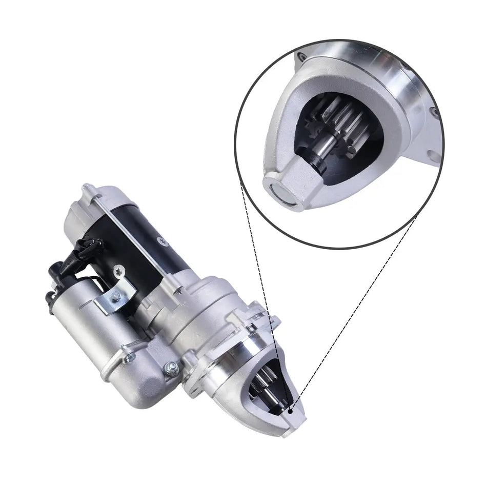 600-813-4650 starter motor for Komatsu Loader WA250 6D105 - image 2