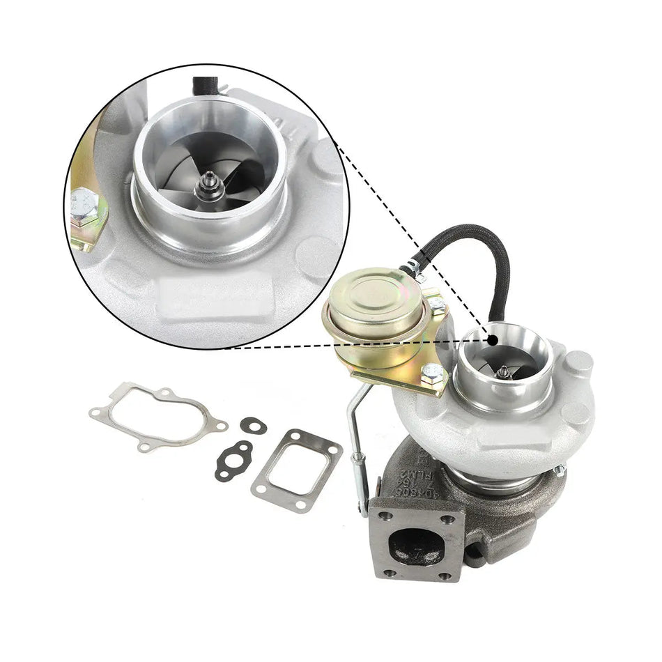 TD04HL Turbocharger Turbo 1G574-17010 49189-00911 for Kubota V3800 Engine - image 2