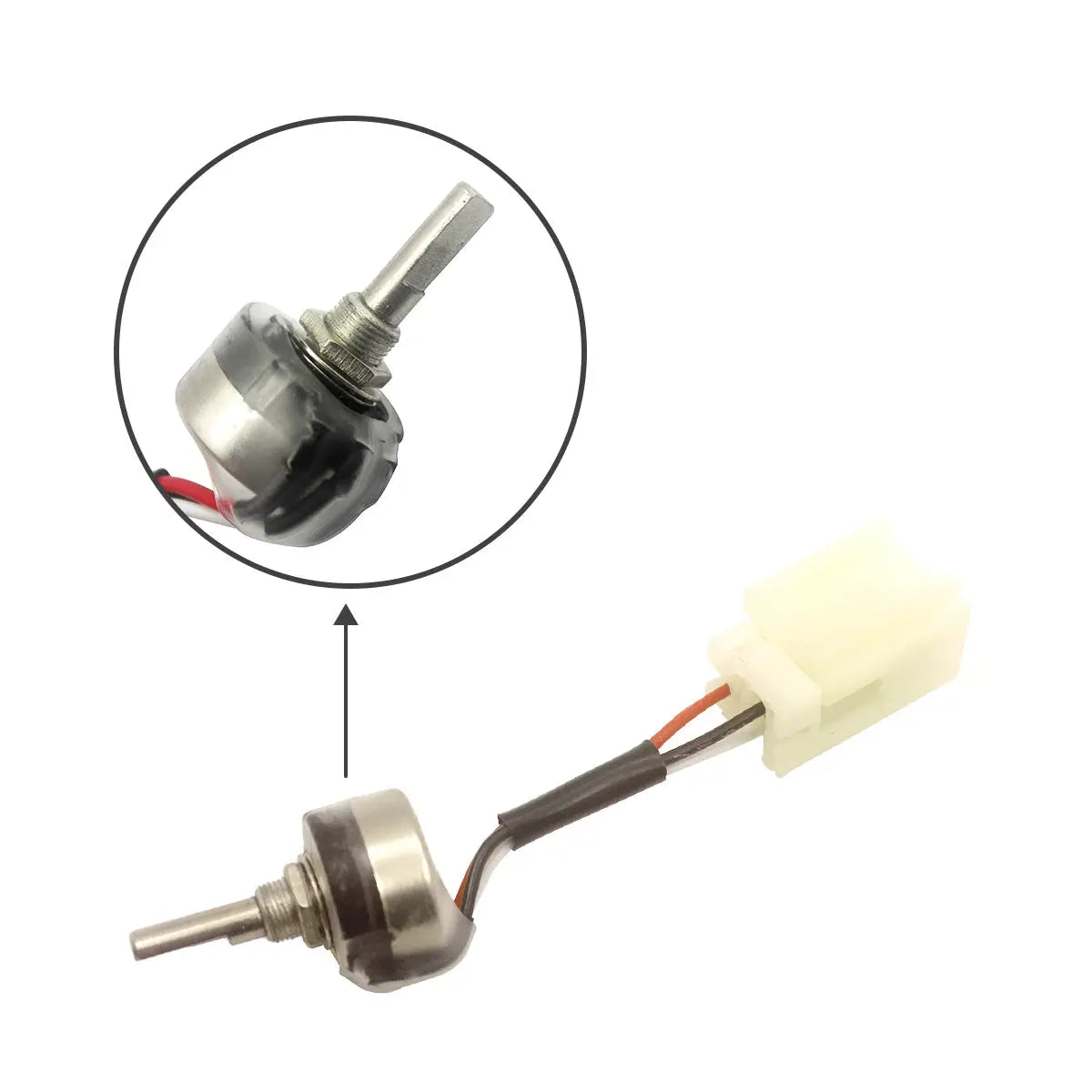 throttle knob 22U-06-22380 for Komatsu PC300-8 PC200-8 - image 2