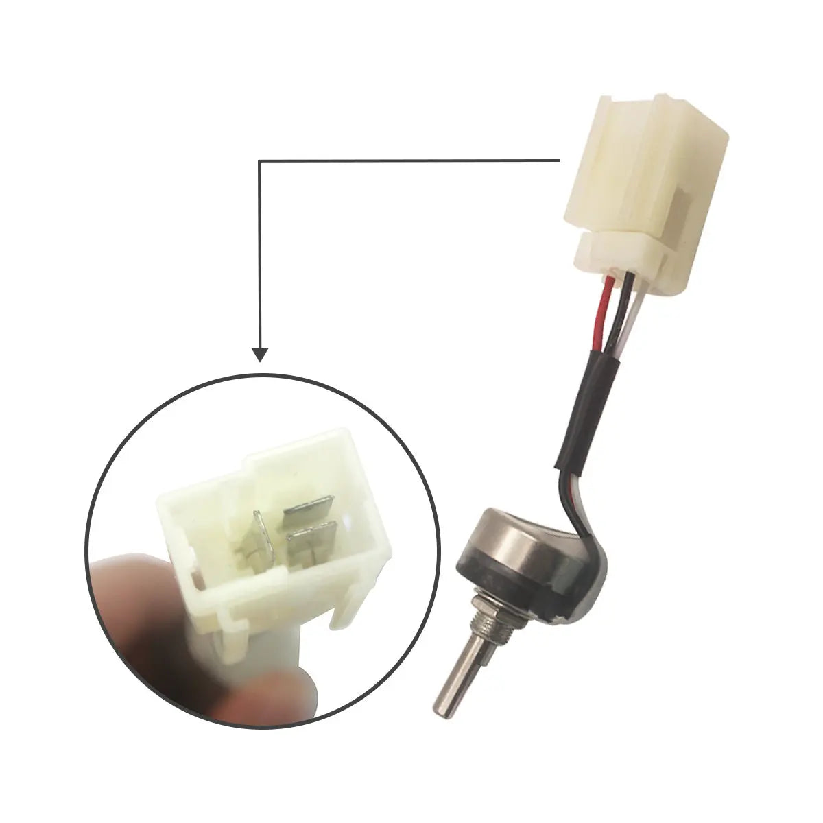 throttle knob 22U-06-22420 for Komatsu Excavator PC130-7 PC200-7 PC220-7 - image 4