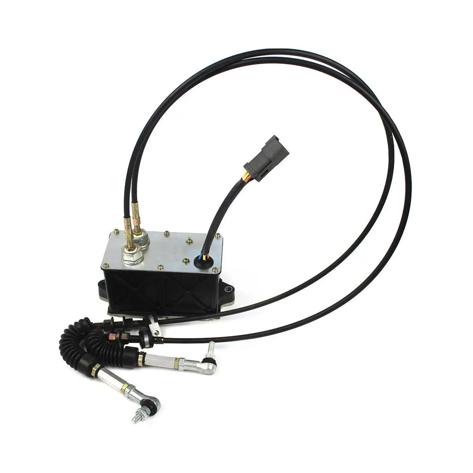 247-5231 Throttle Motor Actuator Assembly with 2 Cables 6 Pins for Caterpillar 312B 312BL Excavator