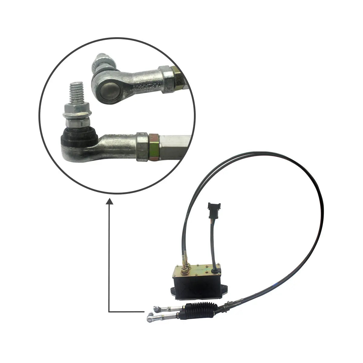 Topsealkit 247-5211 throttle motor, for Caterpillar 318C - image 2
