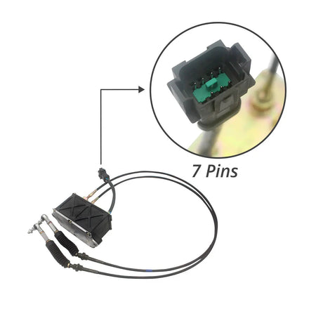 throttle motor 247-5214 for Caterpillar Excavator 320C 320D - image 4