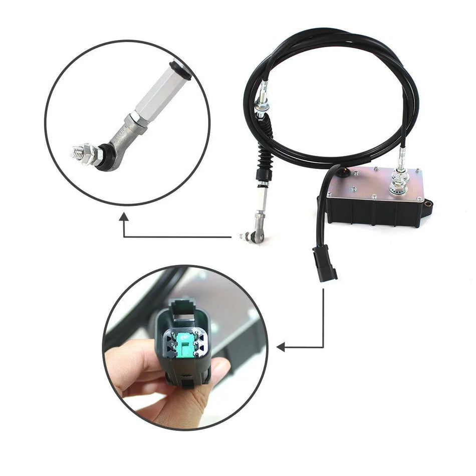 Topsealkit 21EN-32300 throttle motor, for Hyundai R225-7 R110-7 R210-7 R220-7 - image 2