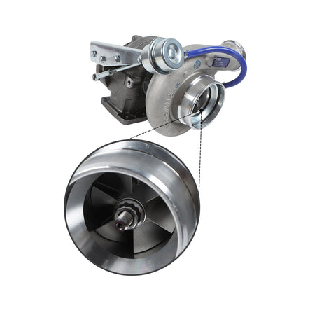 Turbo HX40W Turbocharger 4049364 4046498 4046383 for Cummins QSK60 Engine - image 2