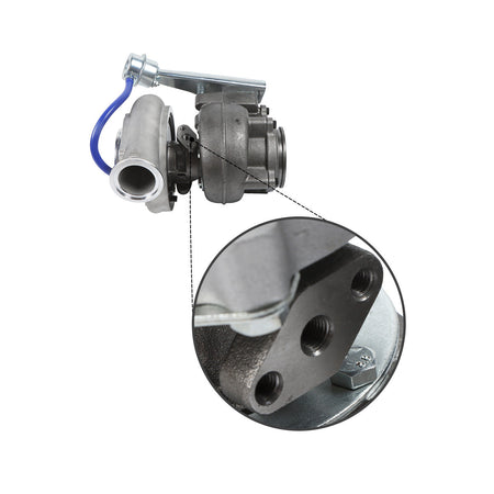 Turbo HX40W Turbocharger 4049364 4046498 4046383 for Cummins QSK60 Engine - image 3