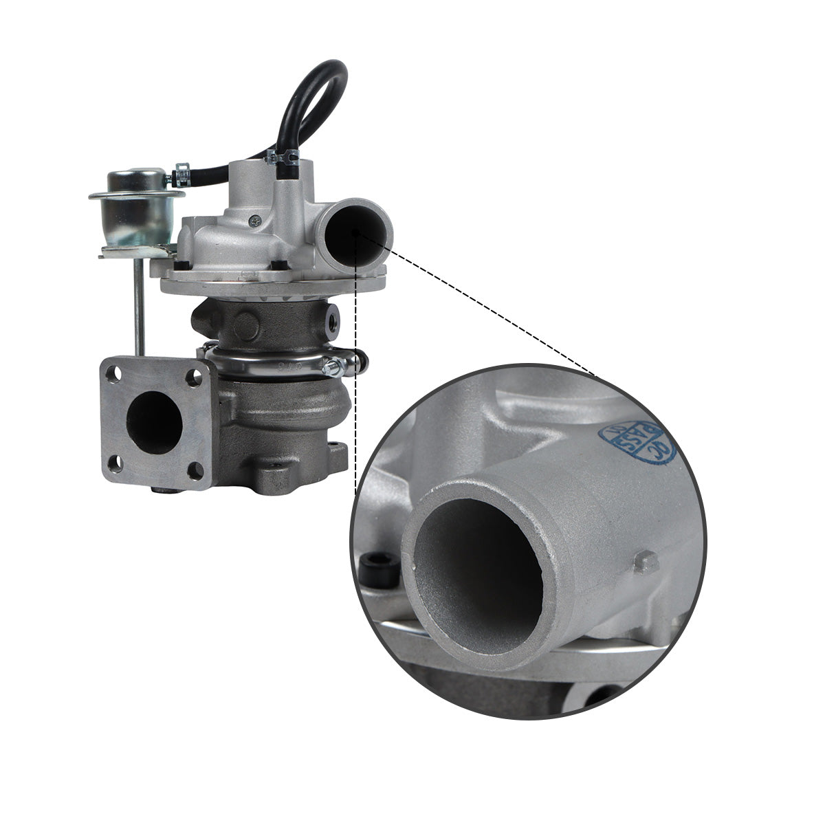 Turbo Turbocharger 238-9349 for Perkins Engine 404D-22 Caterpillar Engine 3024C C2.2T - image 3