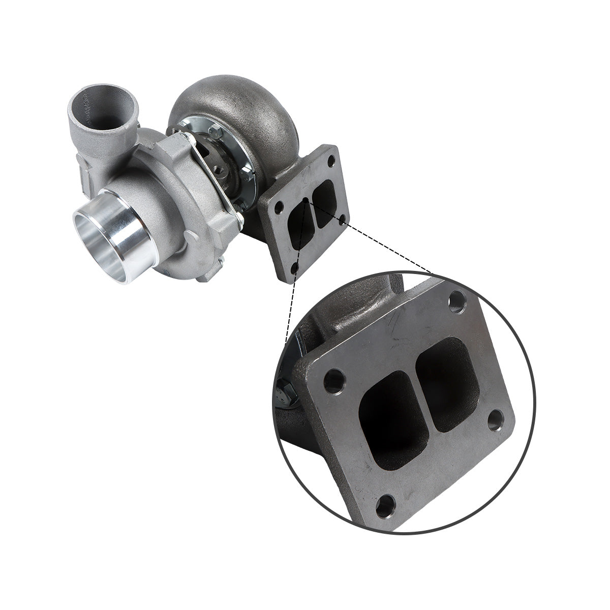 Turbo Turbocharger AR70439 T04B32 RE30028 RE32203 4099400003 for John Deere 450 - image 3