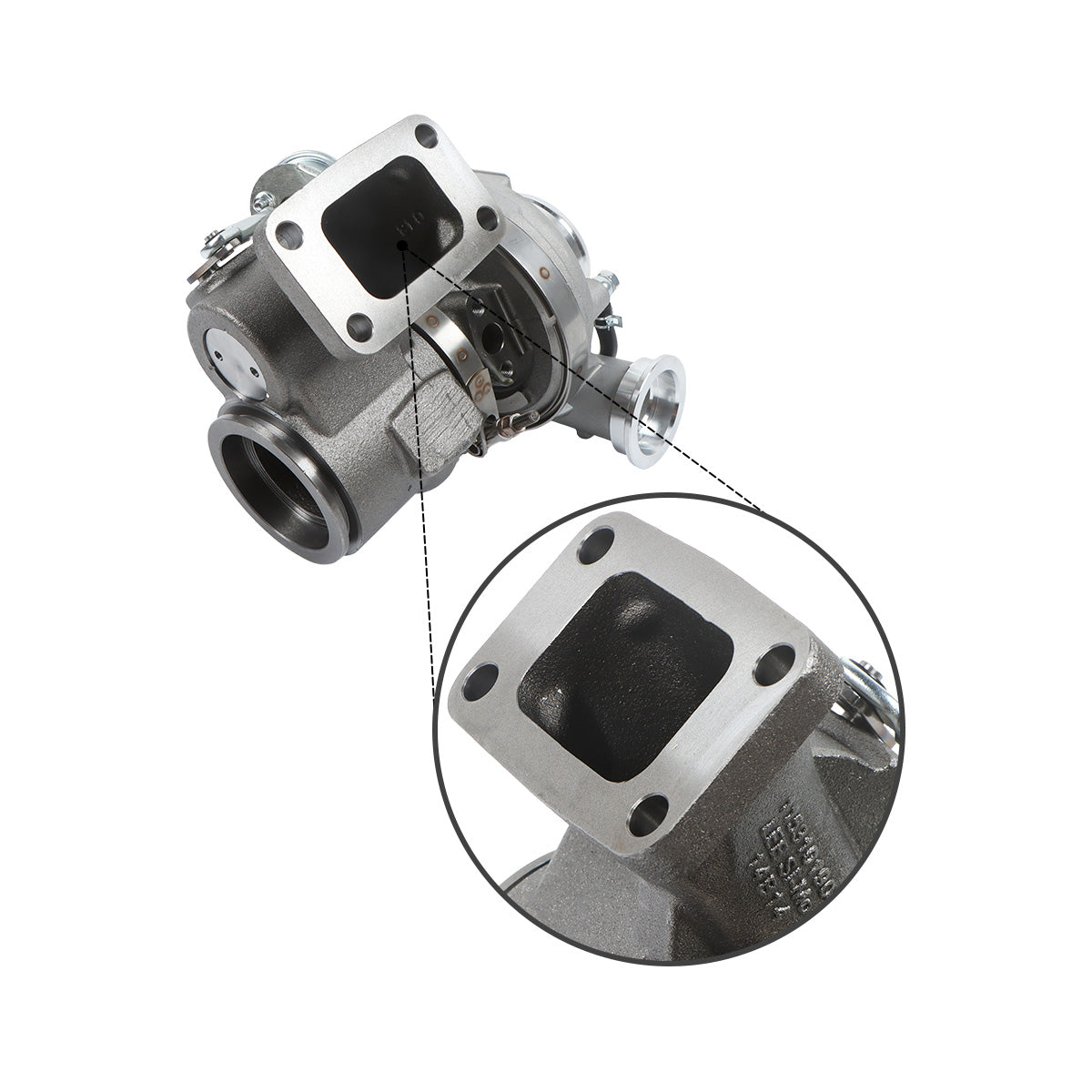 Turbo Turbocharger VOE21761005 21761005 for Volvo Excavator EC220D EC235D ECR235D - image 2
