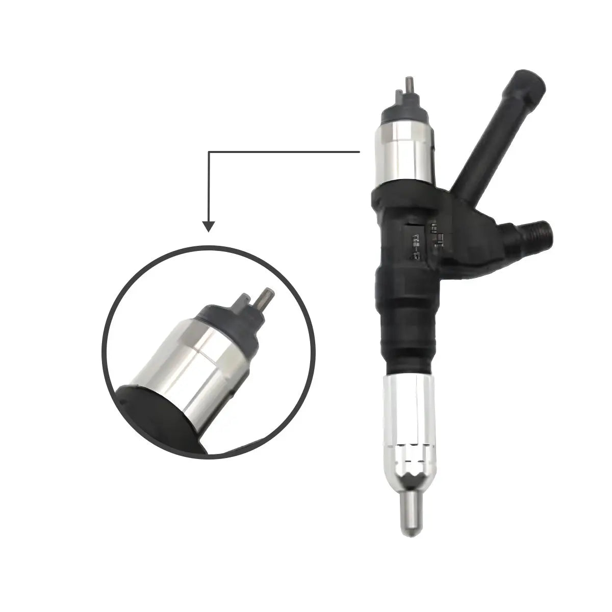 VH23670E0350 Common Rail Injector Compatible with Kobelco SK460-8 HINO P11C