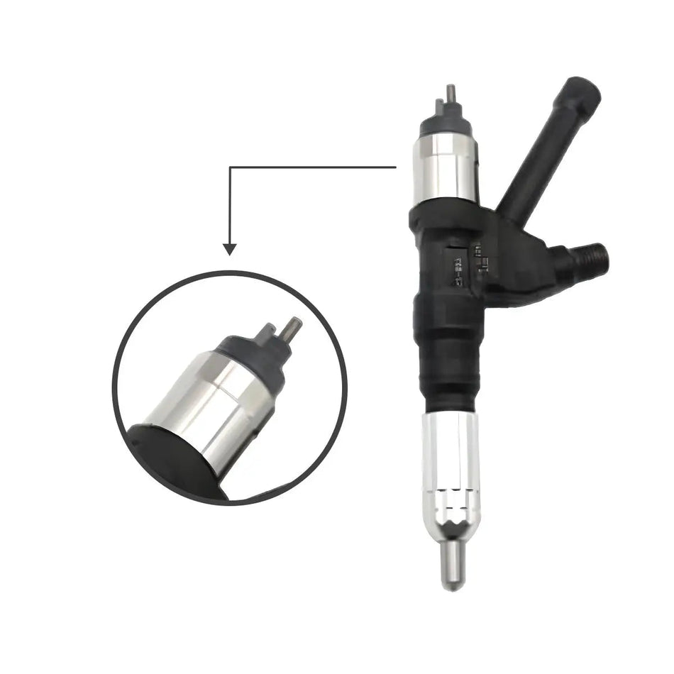 VH23670E0350 Common Rail Injector Compatible with Kobelco SK460-8 HINO P11C