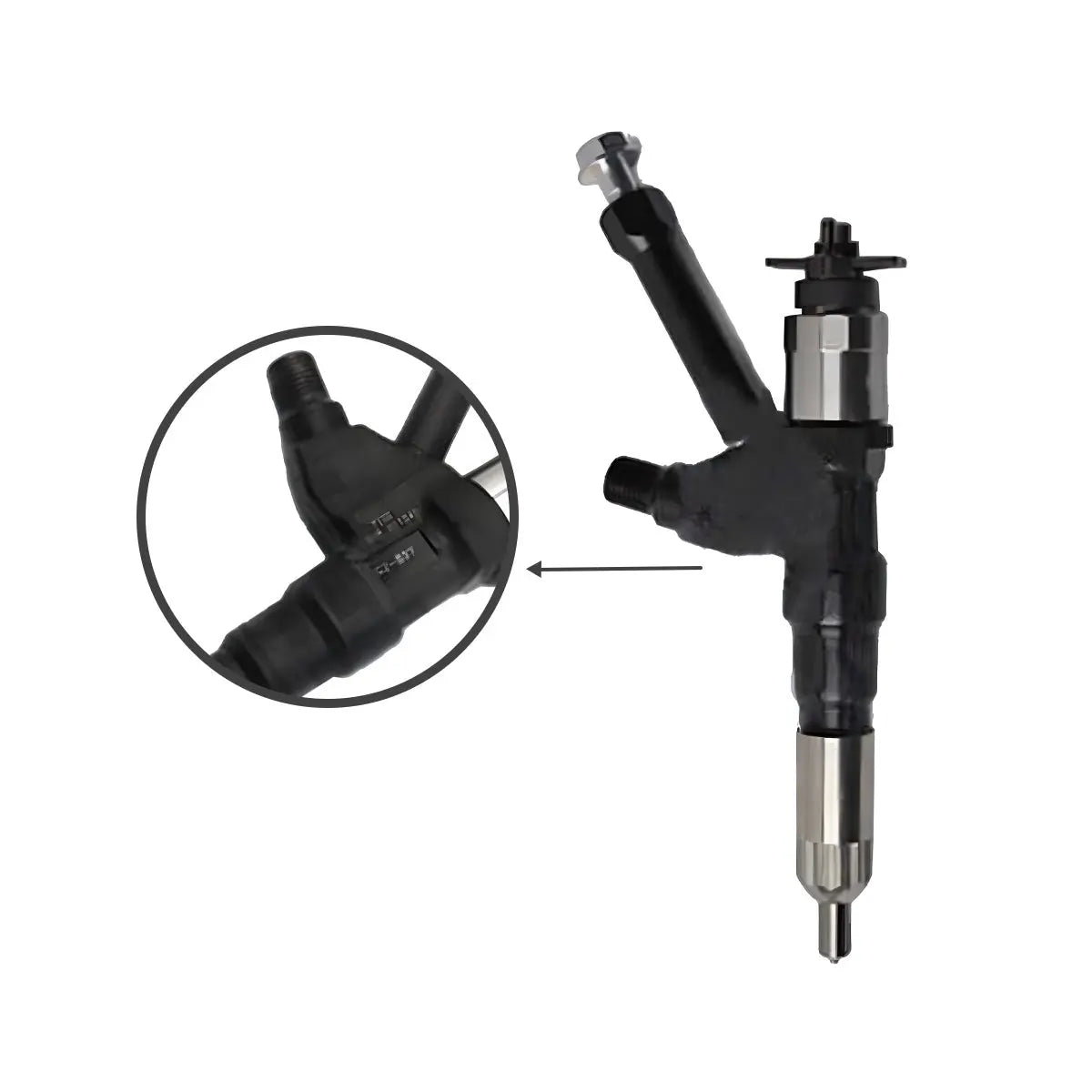VH23670E0350 Common Rail Injector Compatible with Kobelco SK460-8 HINO P11C