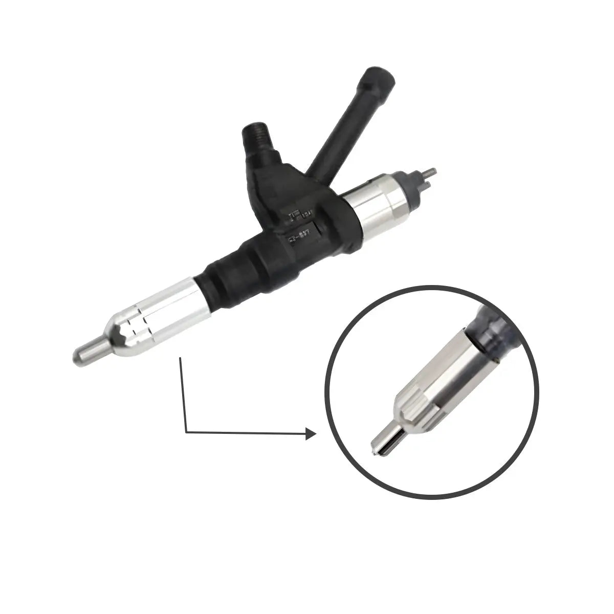 VH23670E0350 Common Rail Injector Compatible with Kobelco SK460-8 HINO P11C