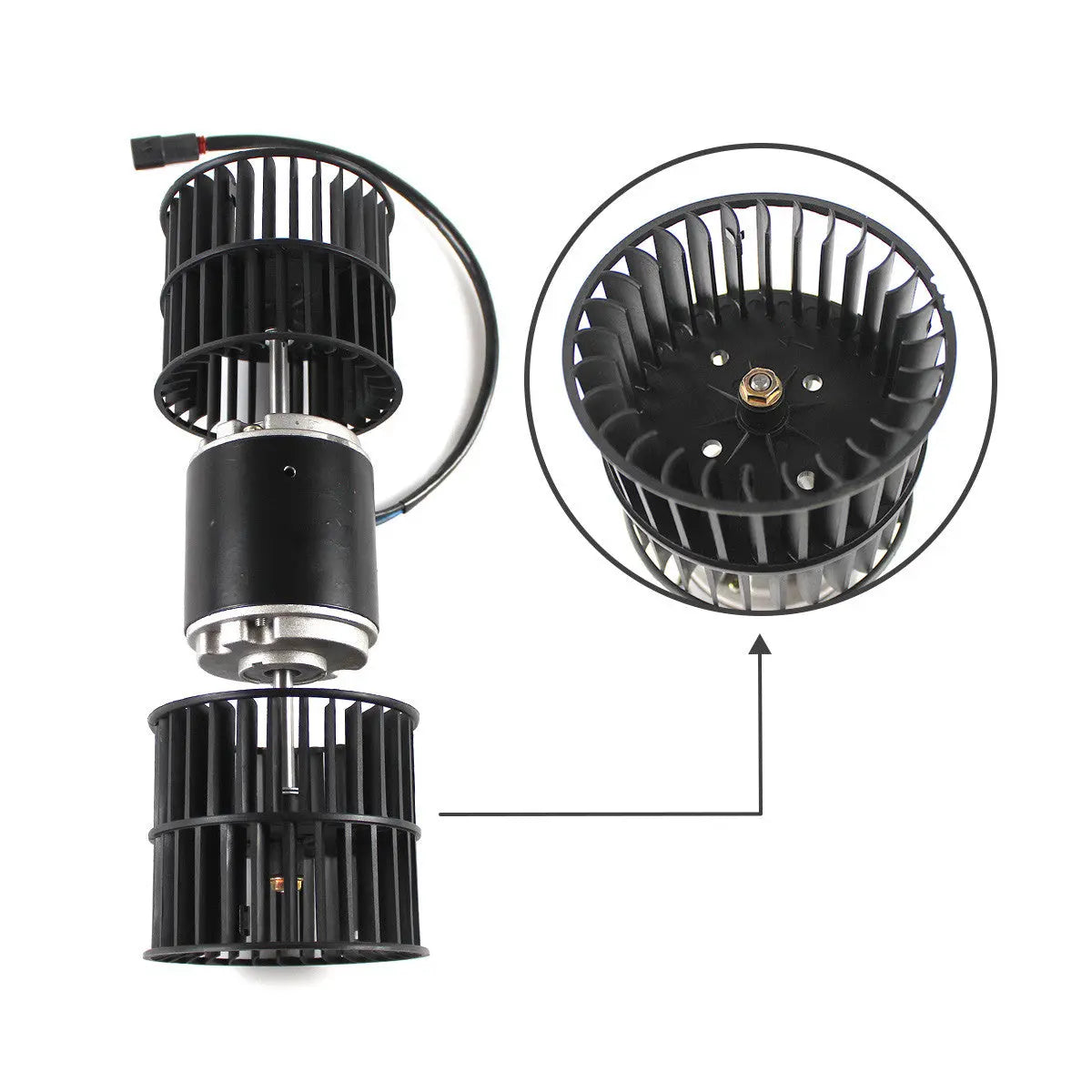 VOE14576774 Blower Motor for Volvo EC120D EC180B - image 4