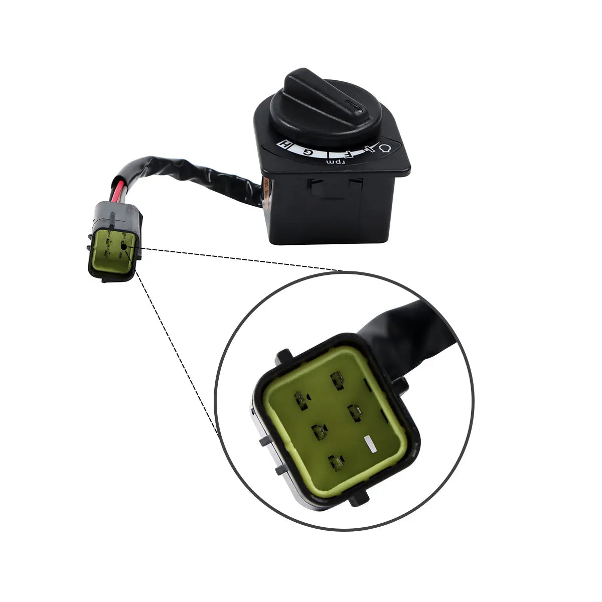 VOE14659775 throttle knob for Volvo Excavator EC250D EC460D EC480D - image 2