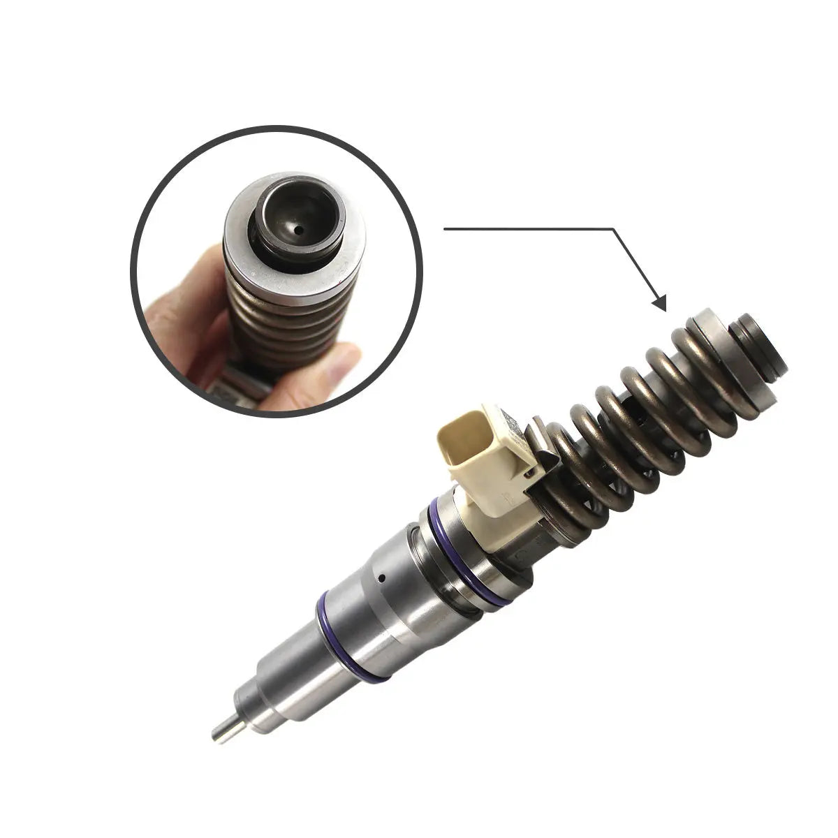 22172535 Diesel Engine Fuel Injector Compatible with Volvo EC330B EC330C EC360B