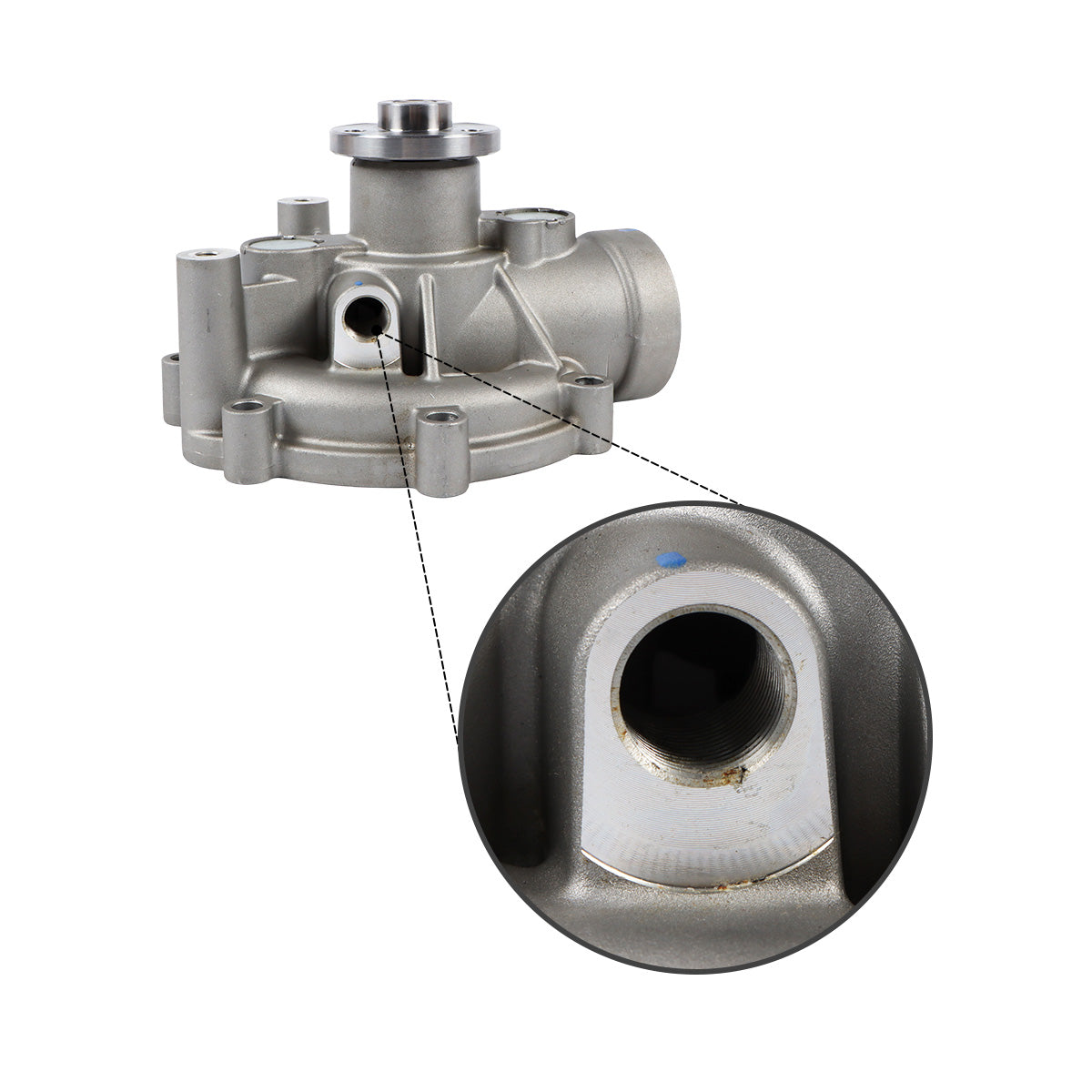 Water Pump 02937604 for Deutz BFM1013 TCD2013L04 2V TCD2013L06 2V Engine - image 2