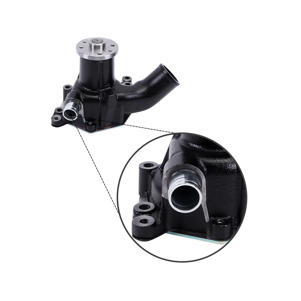 Water Pump 1-13650018-1 for Isuzu 4BD1 4BG1 Engine - image 2