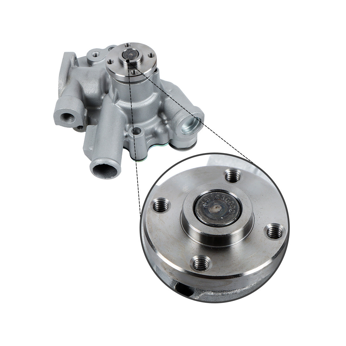Water Pump 119540-42000 for Yanmar Engine 2TNV70 3TNV70 - image 3