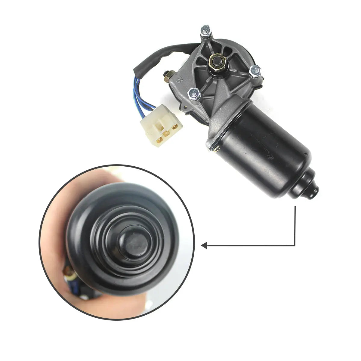 wiper motor YN53C00011P1 for Kobelco SK200-6 SK200-6E SK330LC-6E Excavator - image 2
