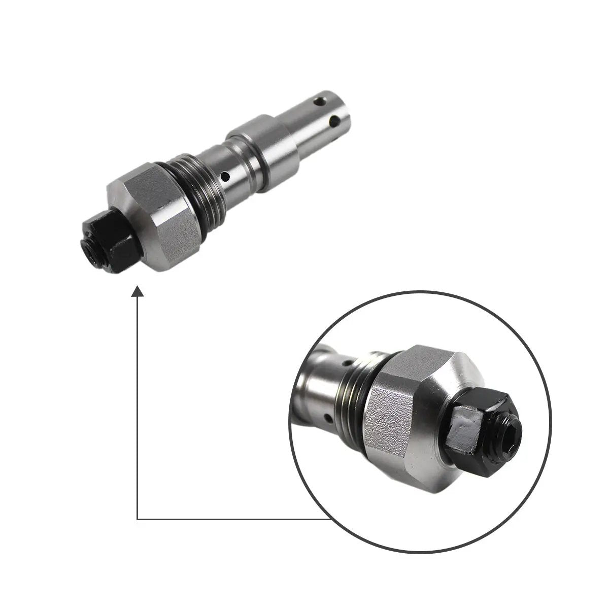 main relief valve YN22E0001F5 for Hitachi EX200-1 Kobelco SK-VH70-7 - image 2