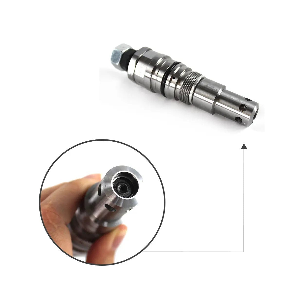 Topsealkit YN22V00001F1 hydraulic pump main relief valve, for Kobelco SK200-6E - image 3