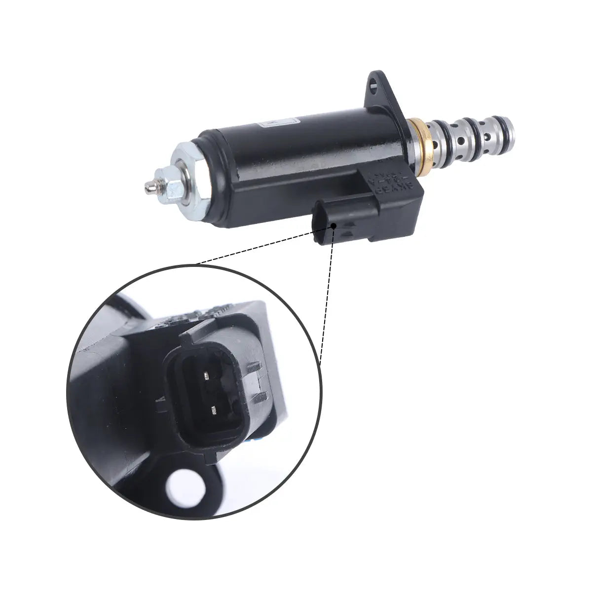 YN35V00051F1 solenoid valve for Kobelco SK200-8 SK210-8 SK250-8 Excavator - image 4