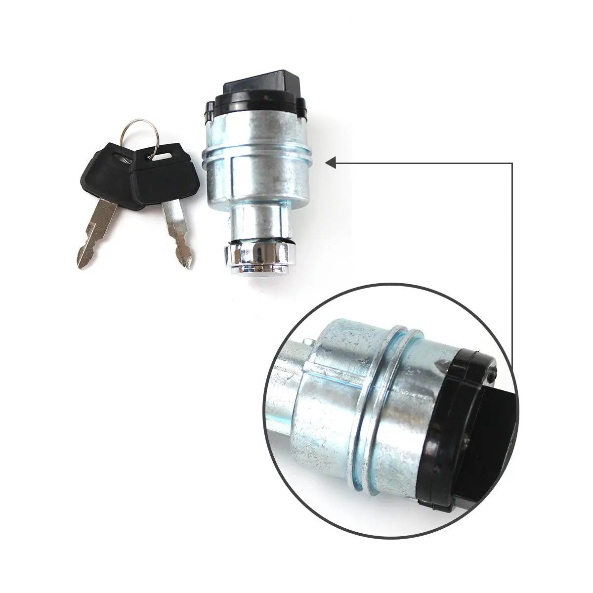 ignition switch YN50S00026F1 for Kobelco SK200-8 Excavator - image 3