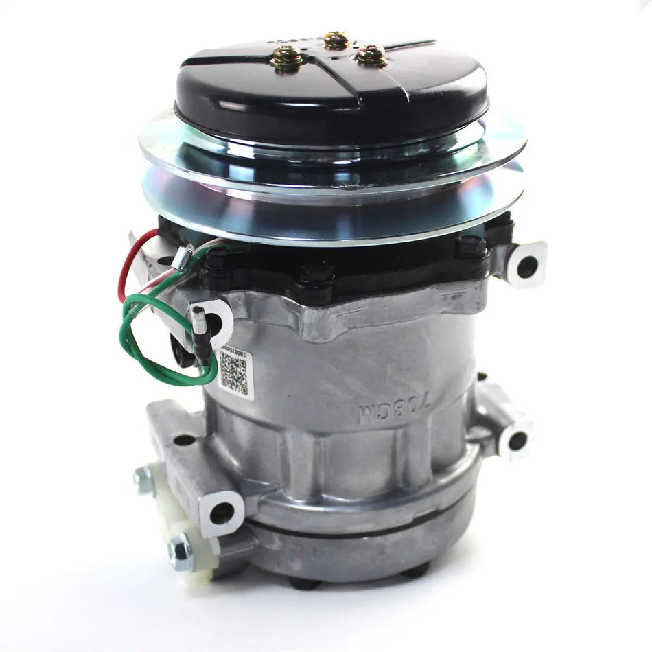 A/C Compressor YX91V00001F1 for Kobelco SK200-8 SK350-8 Excavator