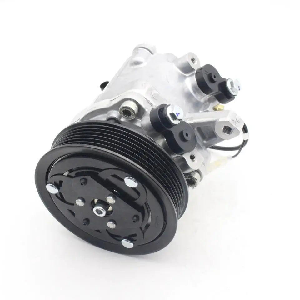 3P999-00620 A/C Compressor 6PK 12V SVO7E for Kubota M135GX GXDTC M136 SV07E - image 4